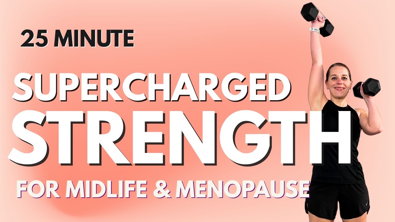25-Min Supercharged Strength Workout for Menopause Energy