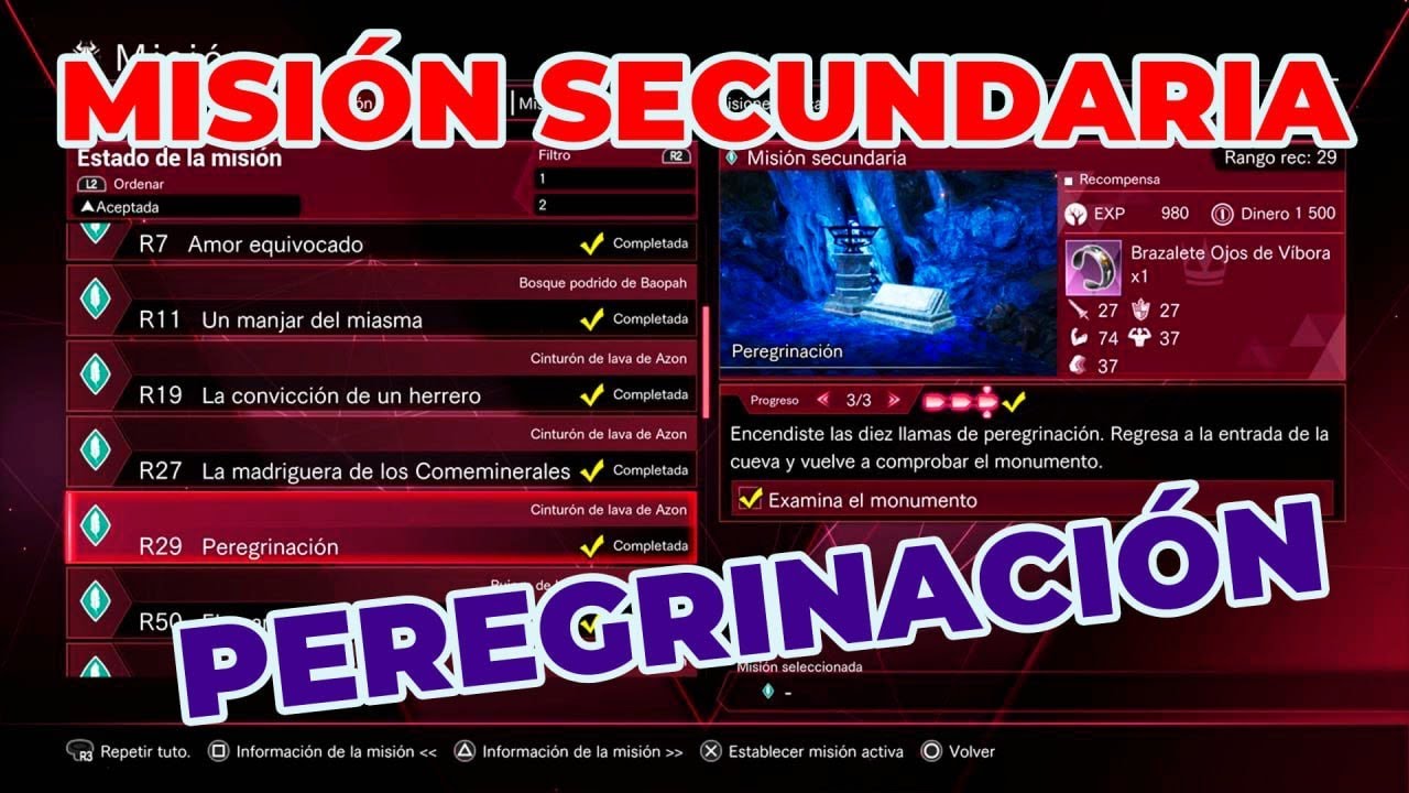 Sword Art Online Last Recollection Mision Secundaria Peregrinacion - Enciede Todas Las Antorchas