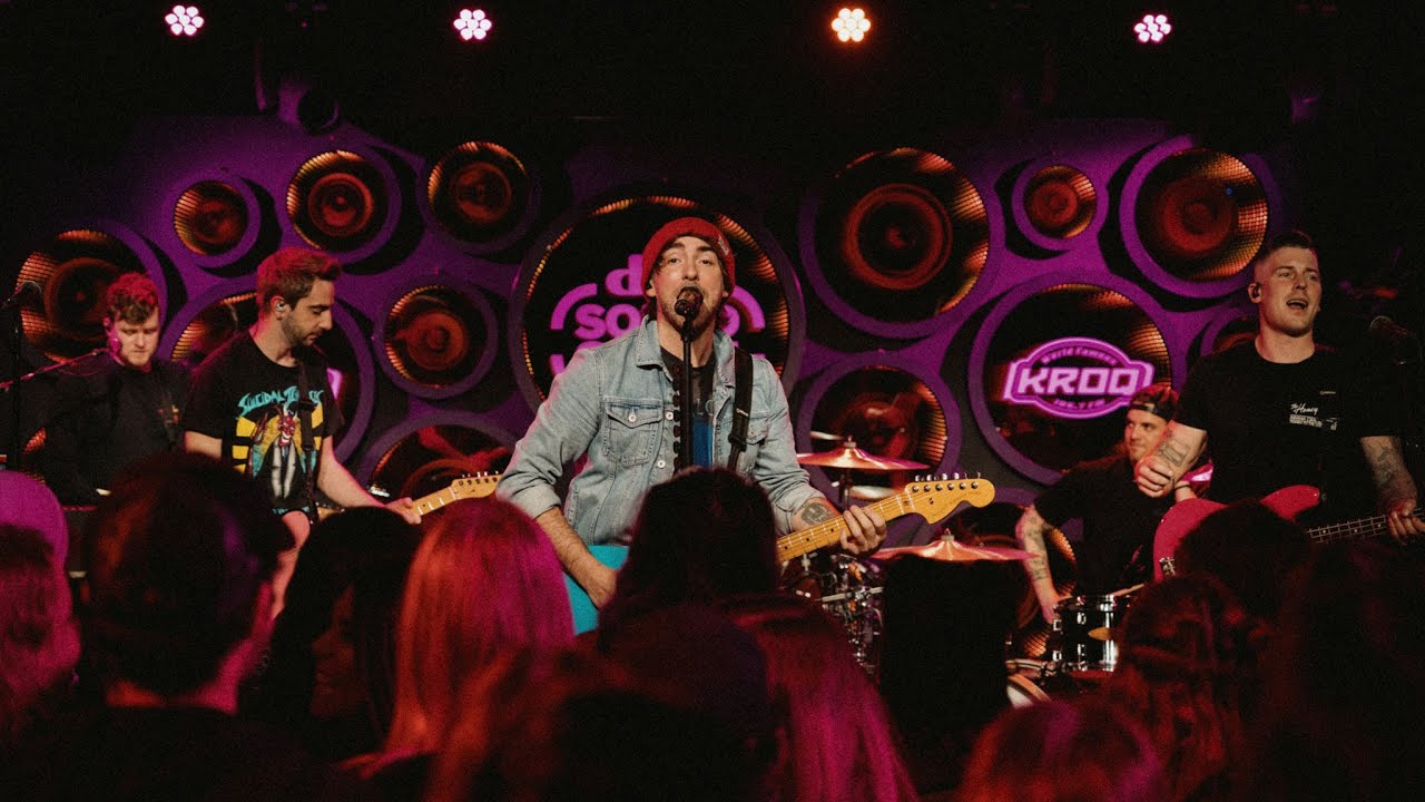 All Time Low performs live in the KROQ Sound Space