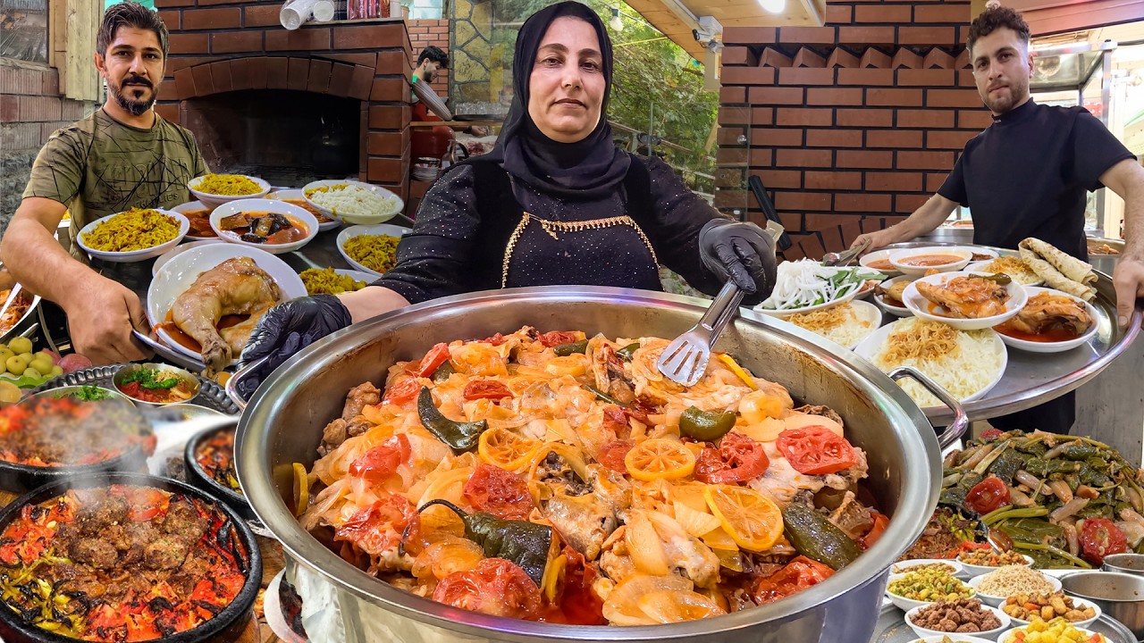KURDISTAN’s Most Beautiful Female Restaurant Owner – Kurdish Food Queen! 🇮🇶