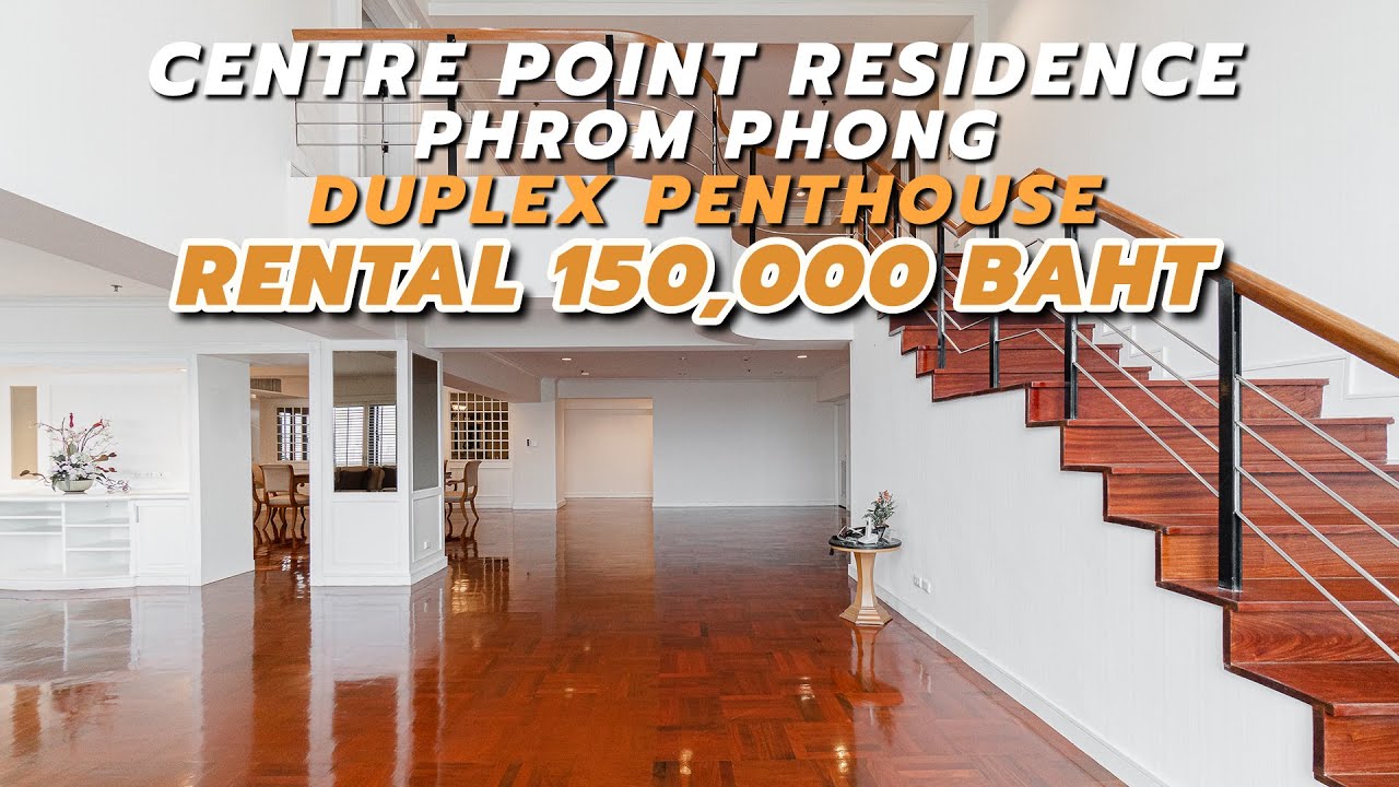 Condo Virtual Tour EP.87 - Centre Point Residence Phromphong | Duplex Penthouse for Rent