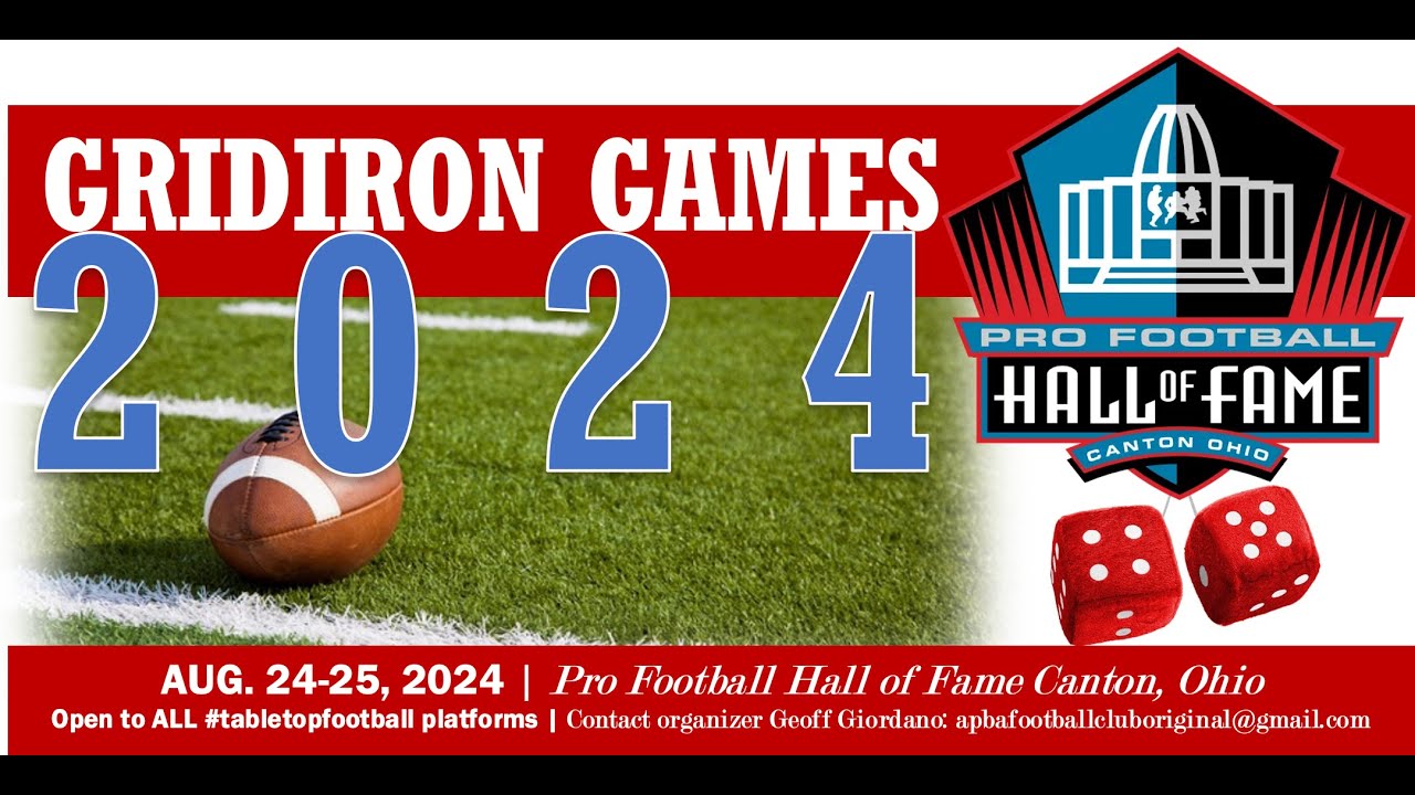 Play #NFL heroes at the Hall of Fame: Recap of our Gridiron Games 2024 tabletop event in #Canton