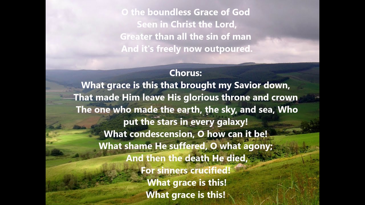 JWPeterson's WHAT GRACE IS THIS!   vocal accompaniment