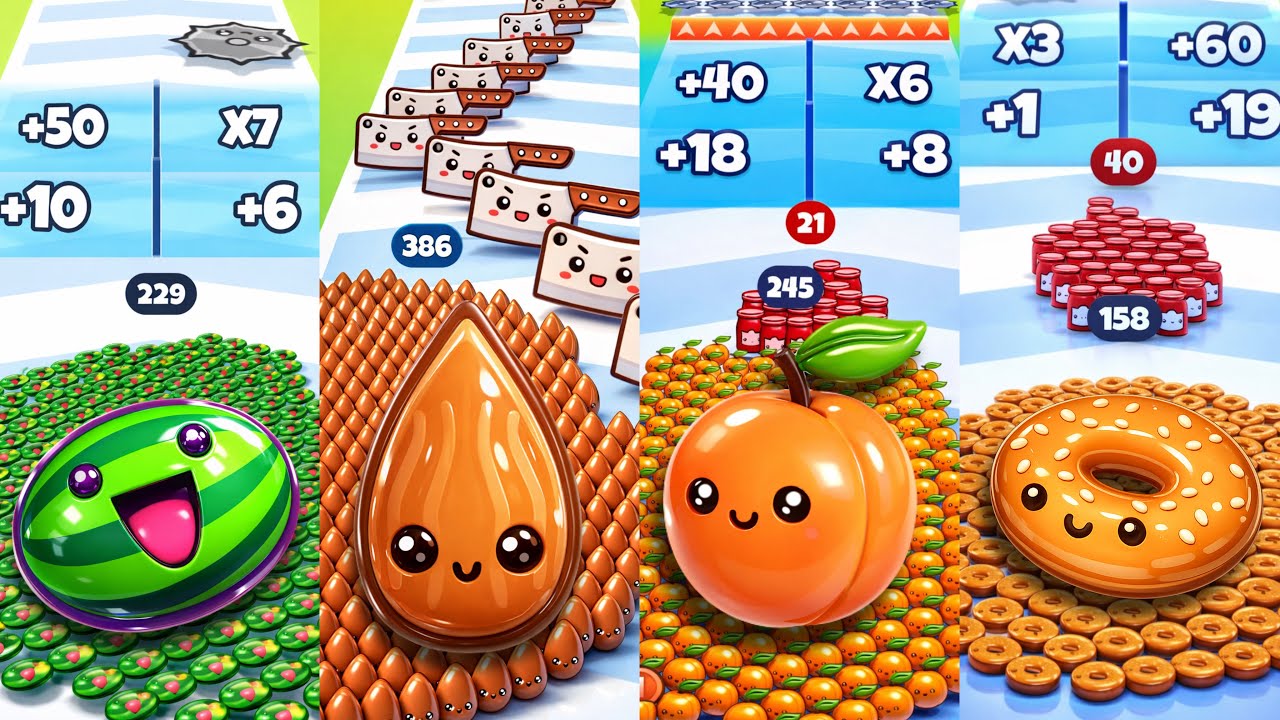 Food Run – Relaxing Satisfying SpeedRun Gameplay