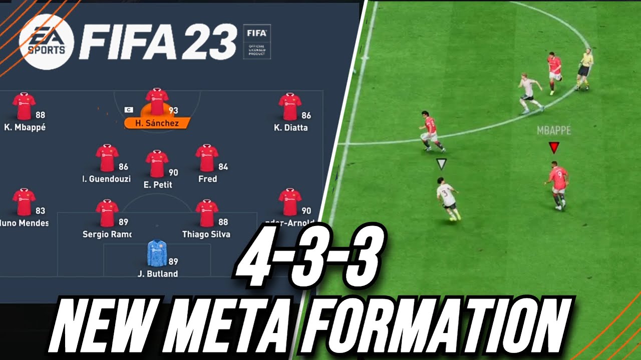 FIFA 23 BEST META 433 CUSTOM TACTICS - Best Custom Tactics Post Patch!