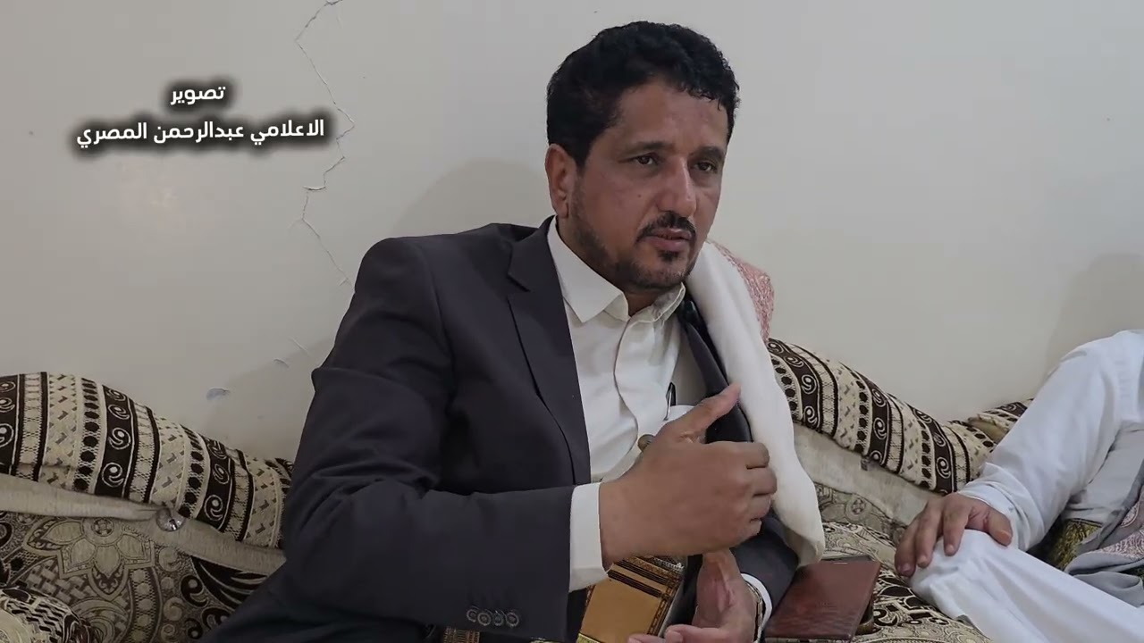 كلمة رجل الاعمال عمار صالح مهدي باجتماع التجار في مدينة مأرب