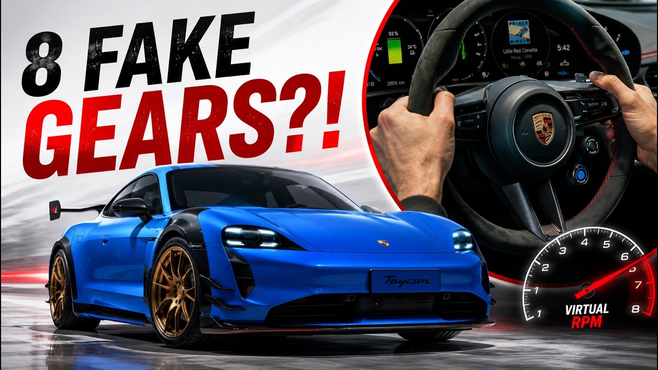 Представлена система E-Shift для Porsche Taycan 2027 года