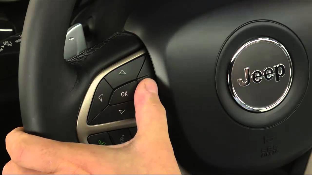 2016 Jeep Grand Cherokee | Driver Information Display (DID)