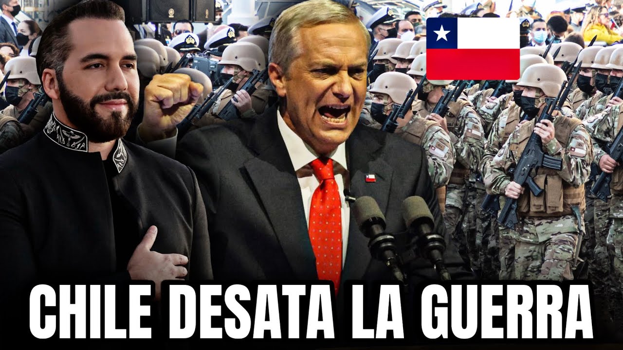 CHILE AL ESTILO BUKELE😱 Kast DESATA la MAYOR GU3RRA contra el Crimen