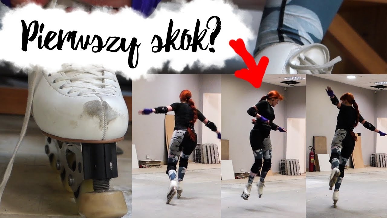KOMENTUJĘ MOJĄ JAZDĘ NA ROLKACH FIGUROWYCH 💥 PÓŁ ROKU JAZDY