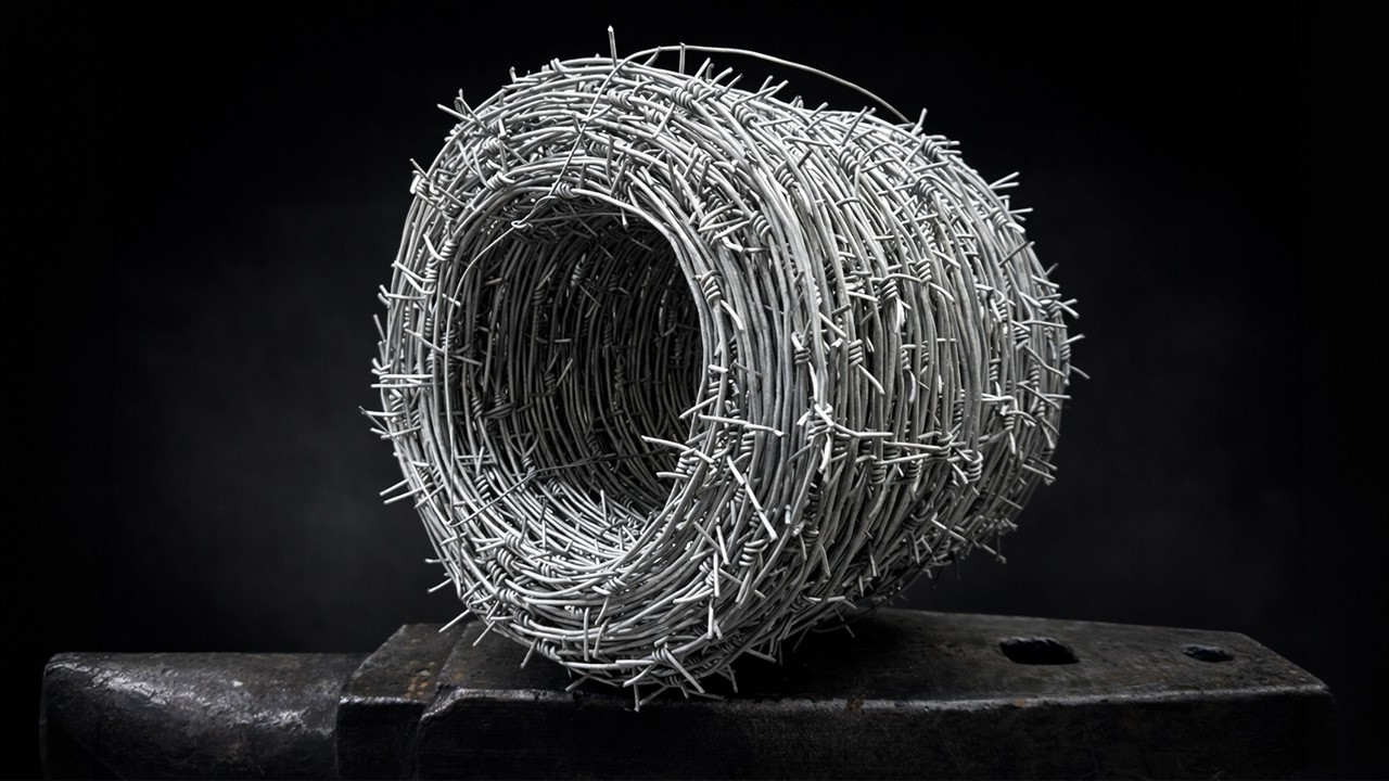 Forjando un Machete Único con Alambre de Púas 🔥 | Herrería Artesanal Paso a Paso