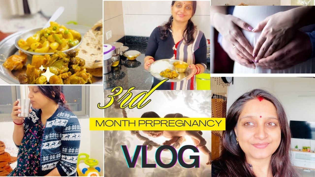 रियलिस्टिक 3 महीने की प्रेग्नेंसी रूटीन 🤰 सुबह से रात तक क्या-क्या करती हूँ 👶 | मम्मी-टू-बी व्लॉग ❤️