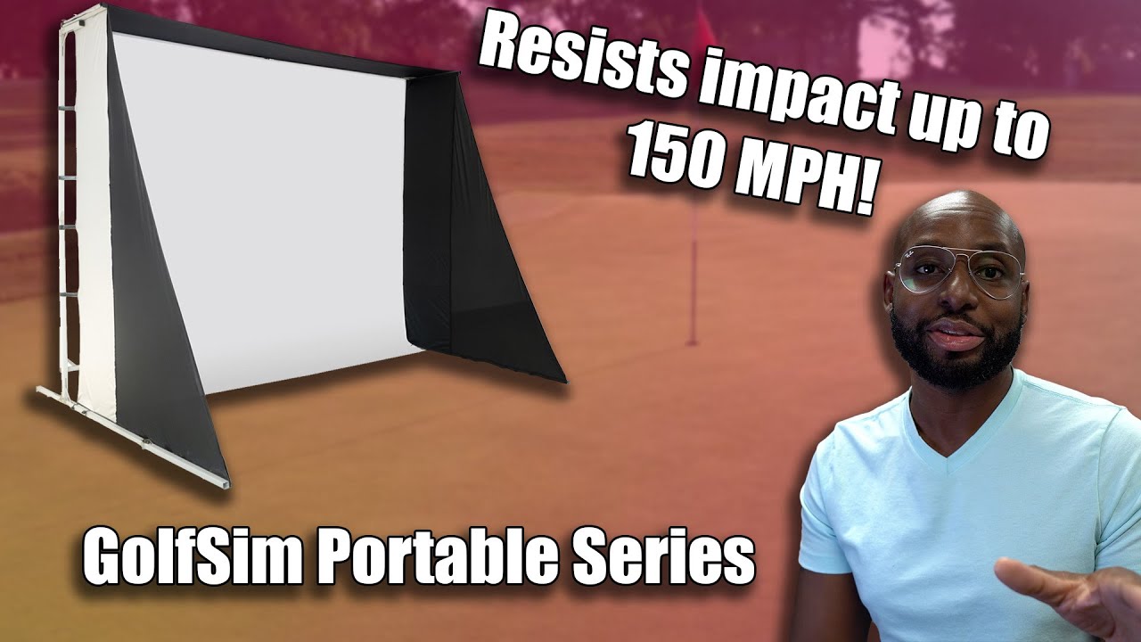 Почувствуйте гольф, как никогда раньше: Elite Screens GolfSim Portable &mdash; эксклюзивная видеопрезен...