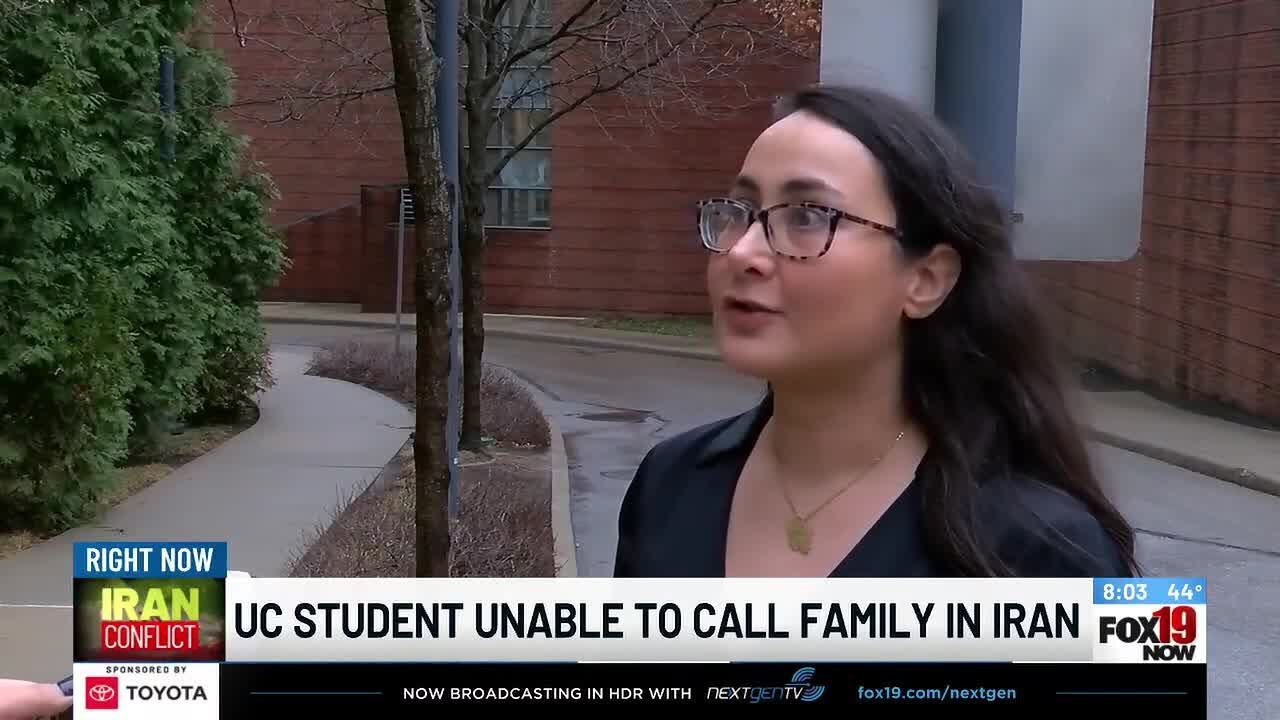 UC student cut off from family amid Iranian war, government internet blackout