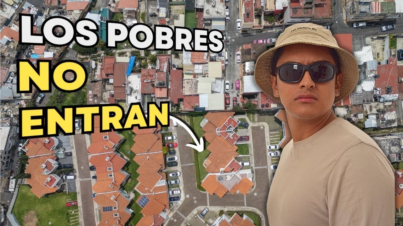 Visité el MURO que divide a POBRES de RICOS | La desigualdad social en México