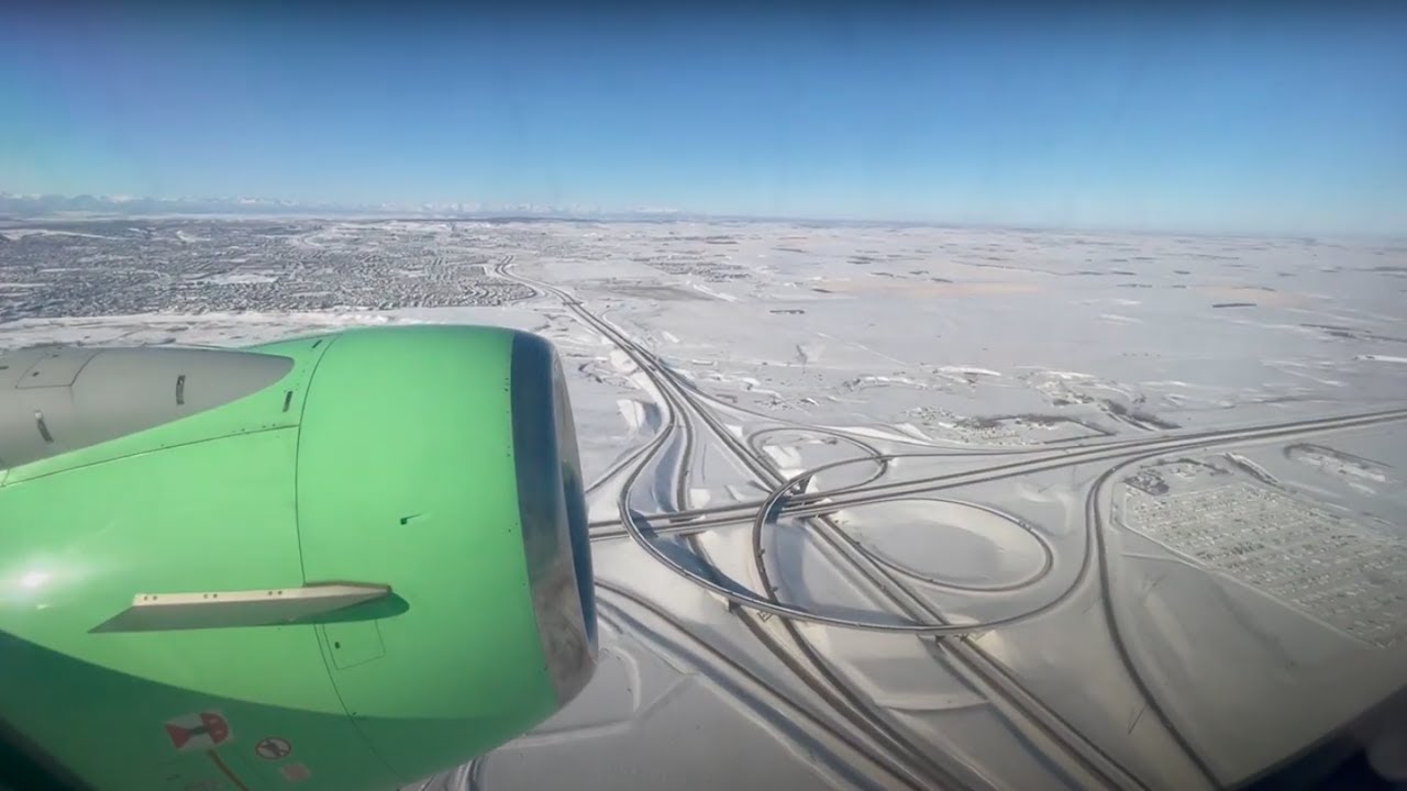 -30 C Departure Boeing 737 || Calgary YYC Airport HD