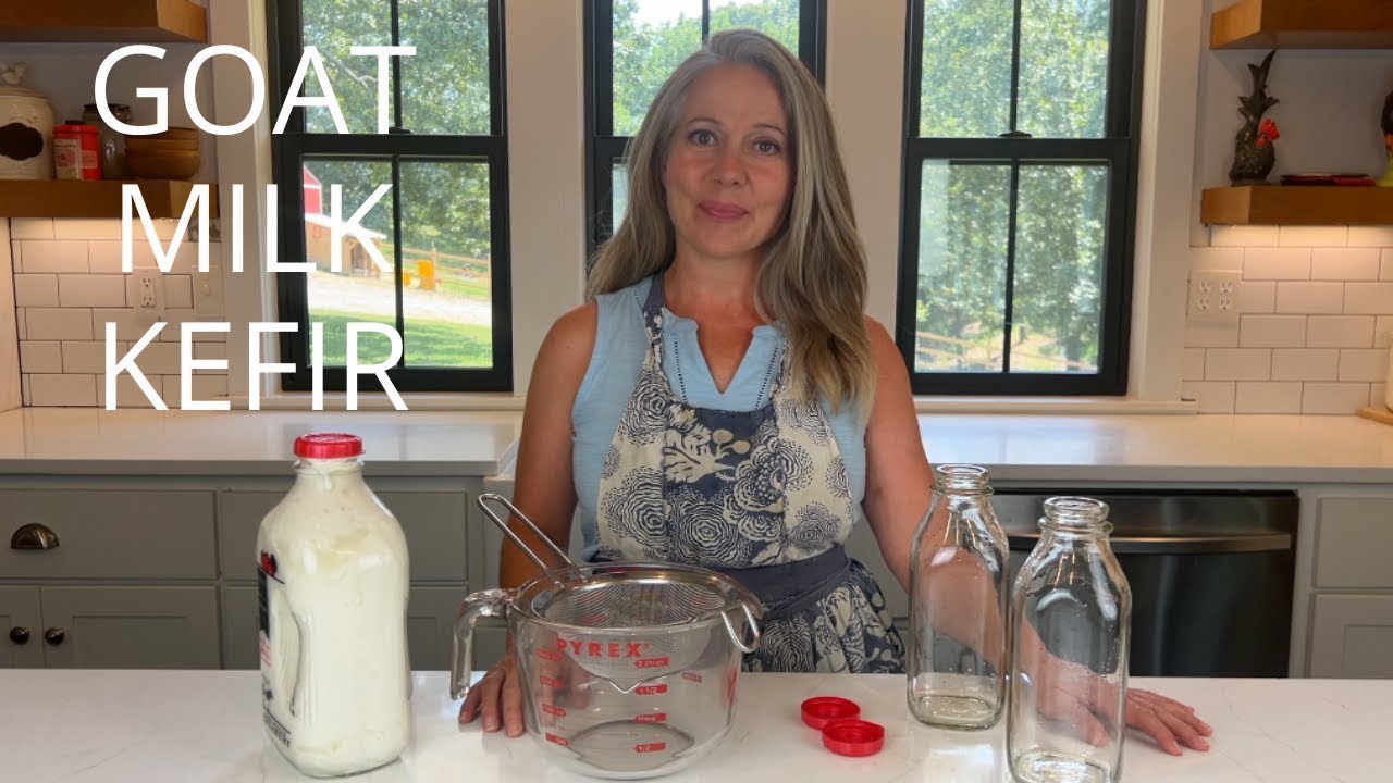 How To Make Goat Milk Kefir - 10x the Probiotics of Yogurt!