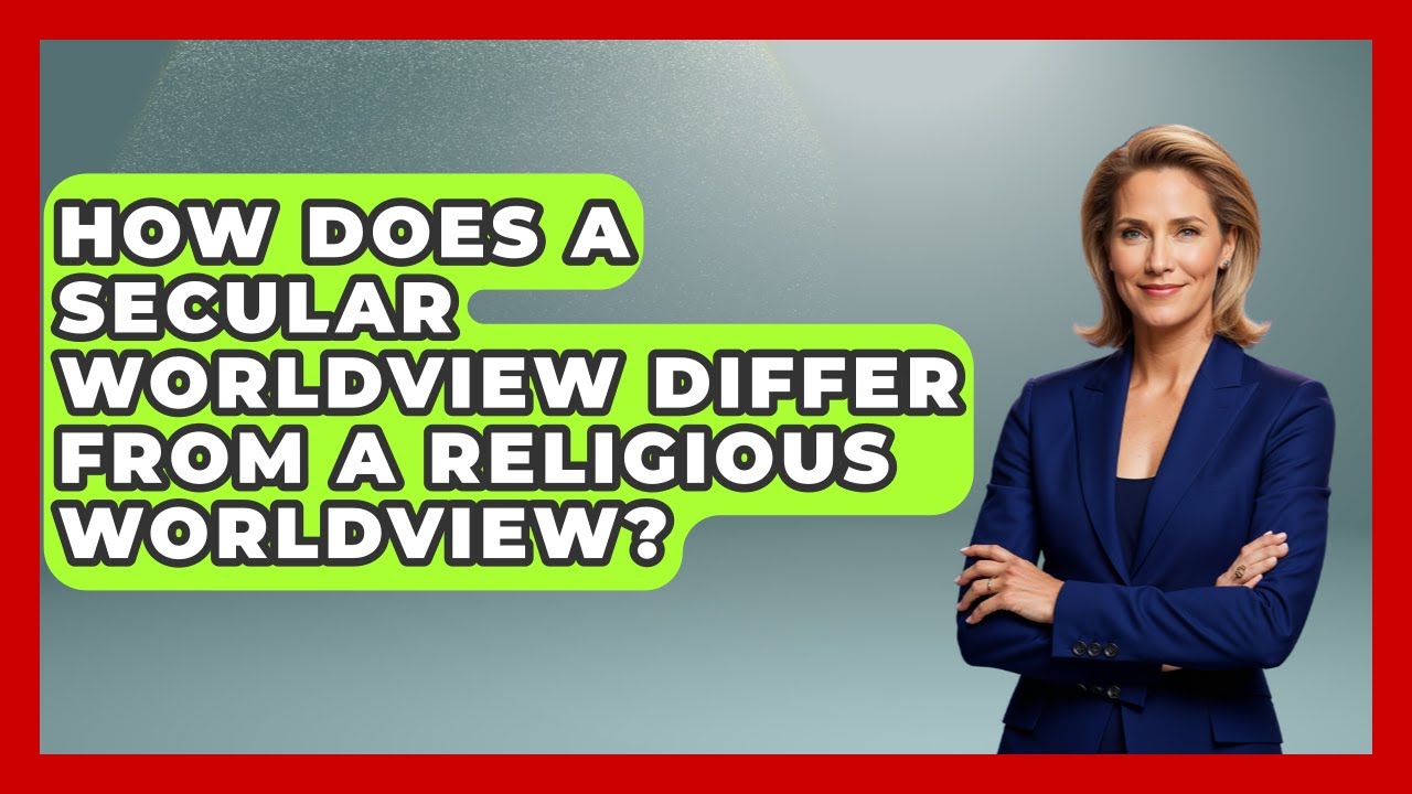 How Does a Secular Worldview Differ From a Religious Worldview? - Learn About Atheism