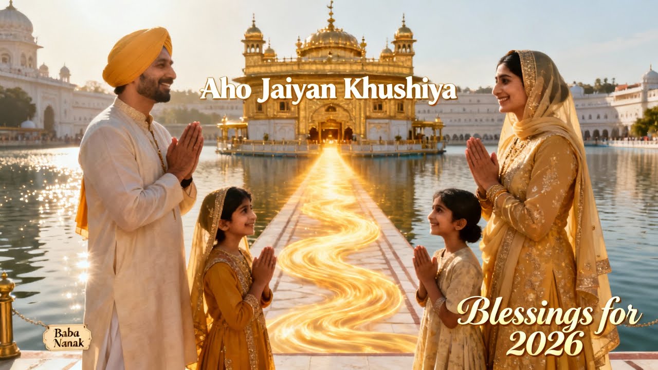 Aho Jaiyan Khushiya Laawi Baba Nanka | New Year Prayer 2026 | Nanak Tera Shukrana