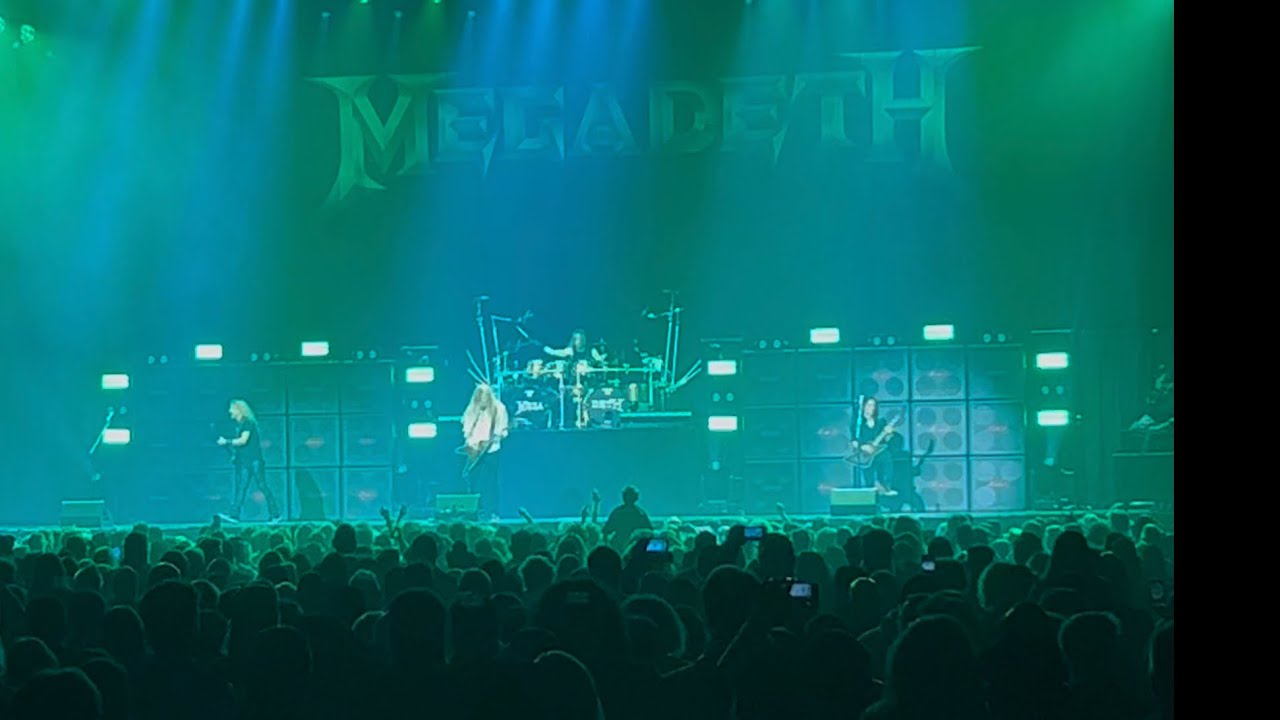 Megadeth - Sweating Bullets live in Victoria, BC