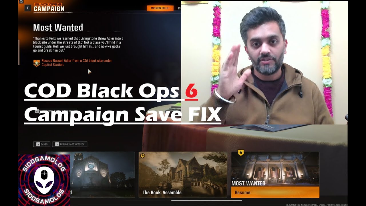 Call of Duty - Black Ops 6 - PC campaign save FIX - XBOX Game Pass Fixes