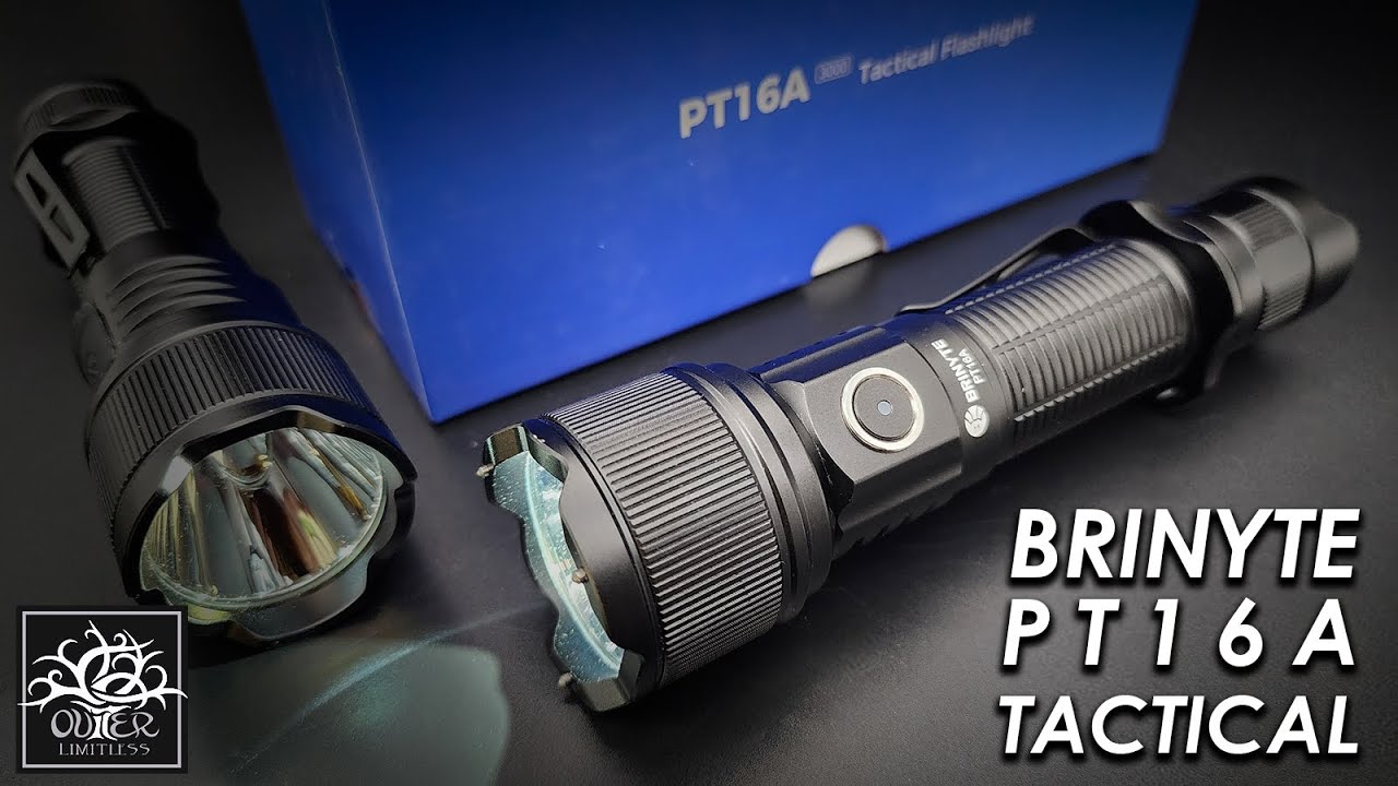 Brinyte PT16A vs PT16 - Great Beam Quality!!