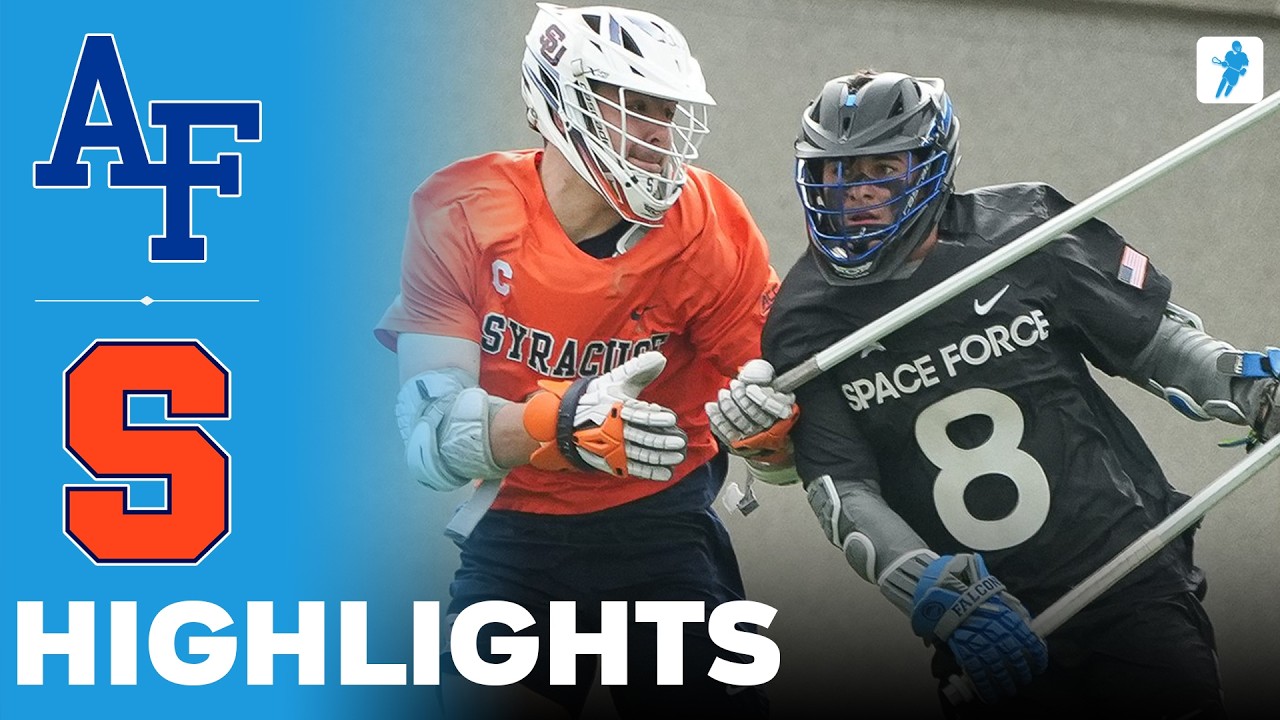 Air Force vs Syracuse | NCAA College Lacrosse | Highlights - March 12, 2026