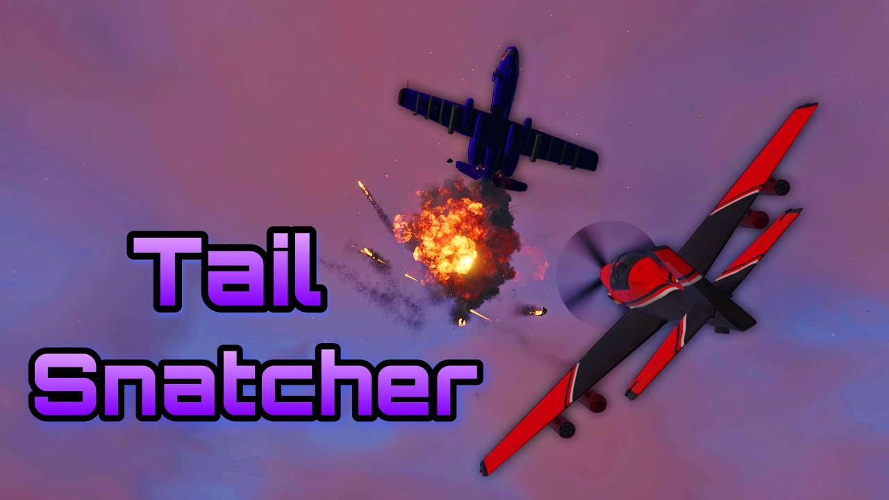 Dogfighting & Stealing Tails with the Rogue - GTA Online
