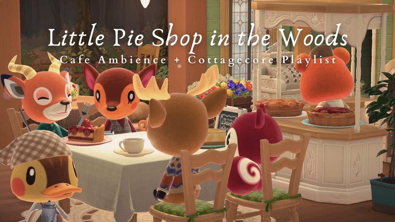Little Pie Shop in the Woods 🥧 1 Hour Happy Cottagecore Music | Study + Work  Aid 🎧