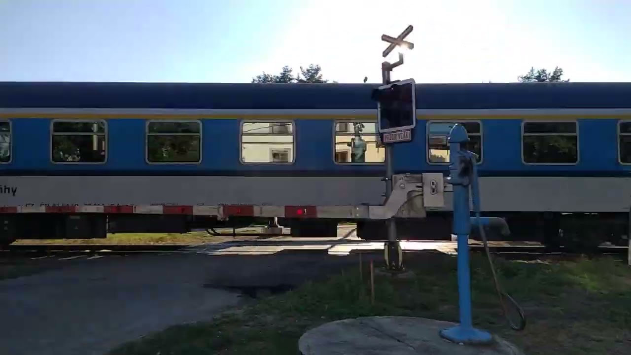 Průjezd Brejlovce 754 021-4 u stanice Vlkov nad Lužnicí  