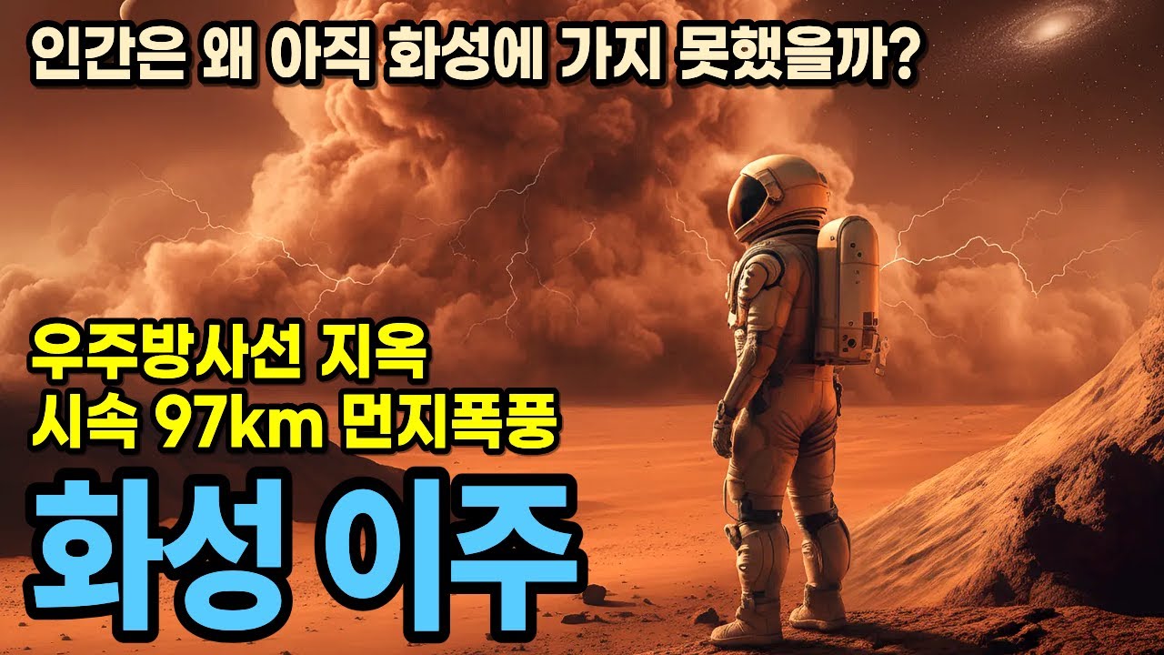 🚀화성이주...인간이 살기에 화성에는 치명적인 결함이 있다. 그리고 아직도 해결책이 없다..