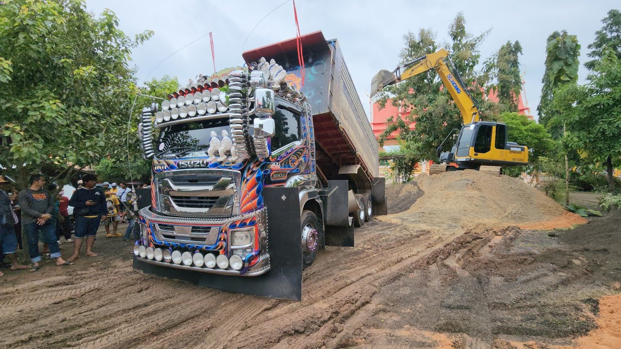 สุดทุกคันรถบรรทุกสายบุญเมืองย่าโม Dump Truck