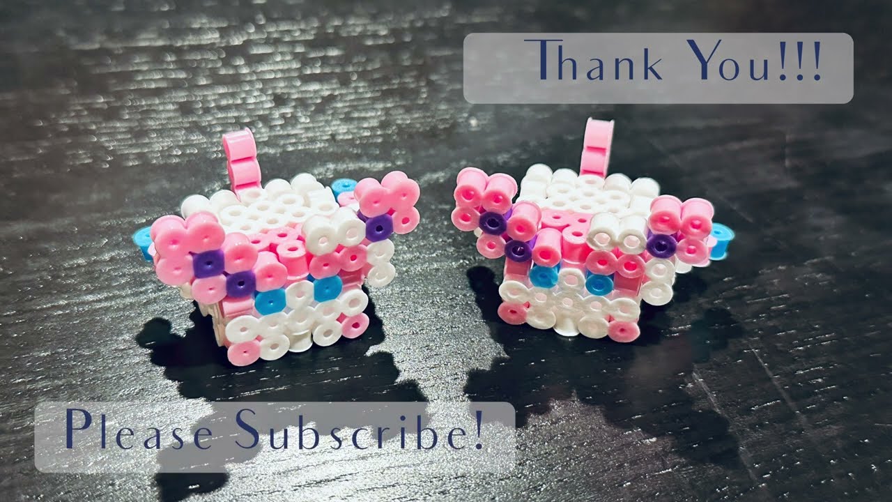 (No Glue) 3D Perler Beads Pokémon : Sylveon