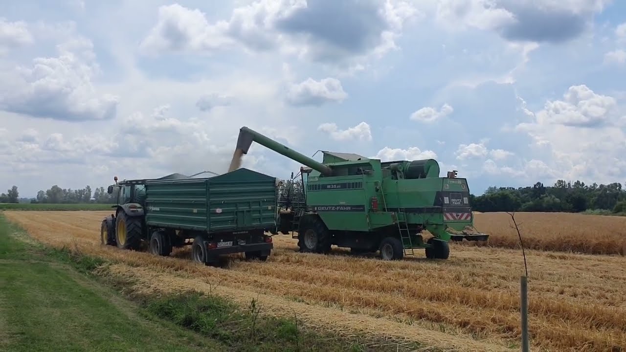 Žetva ječma 2022 | Deutz Fahr 3580 HTS