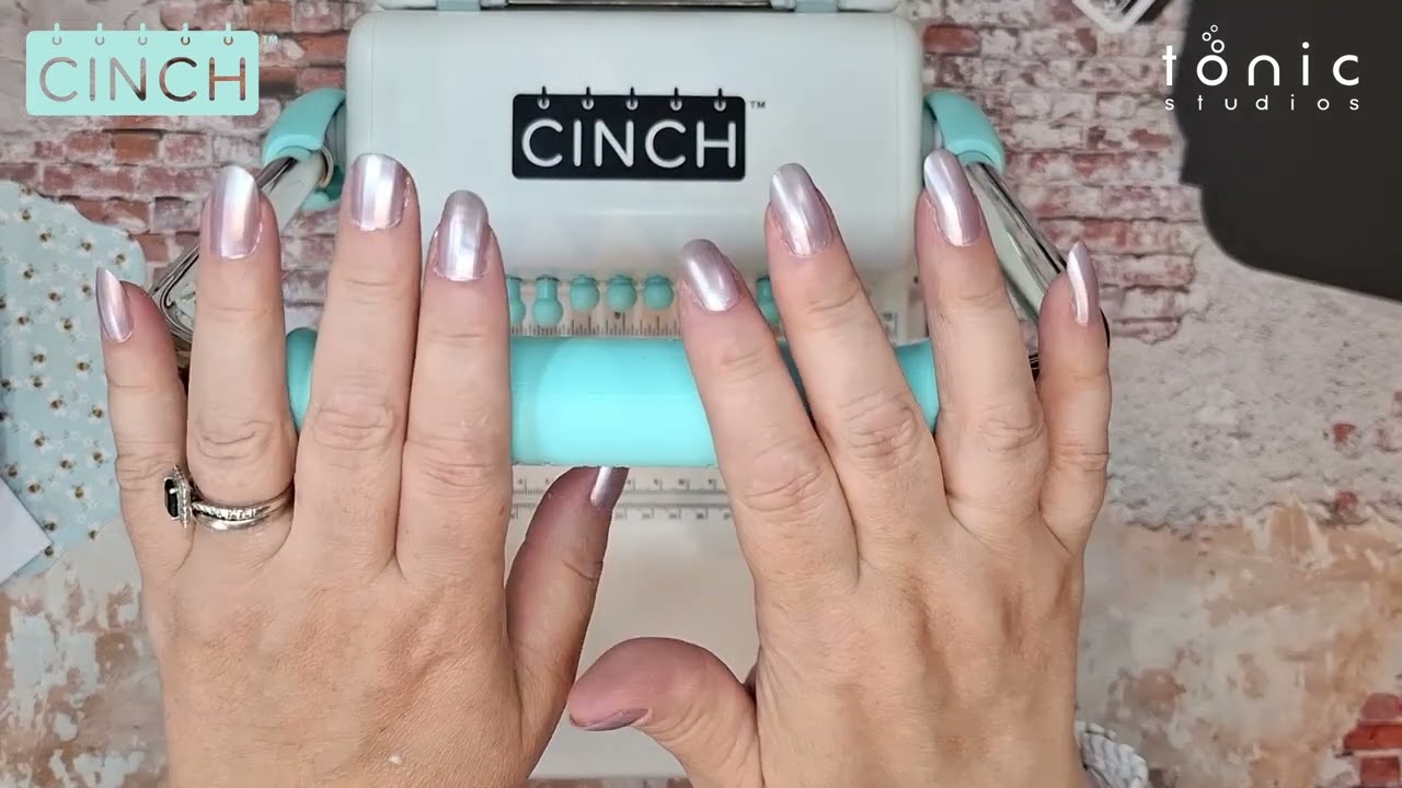 Using the Cinch with My Memory Book Making Memories with Friends Dies | Tonic Studios