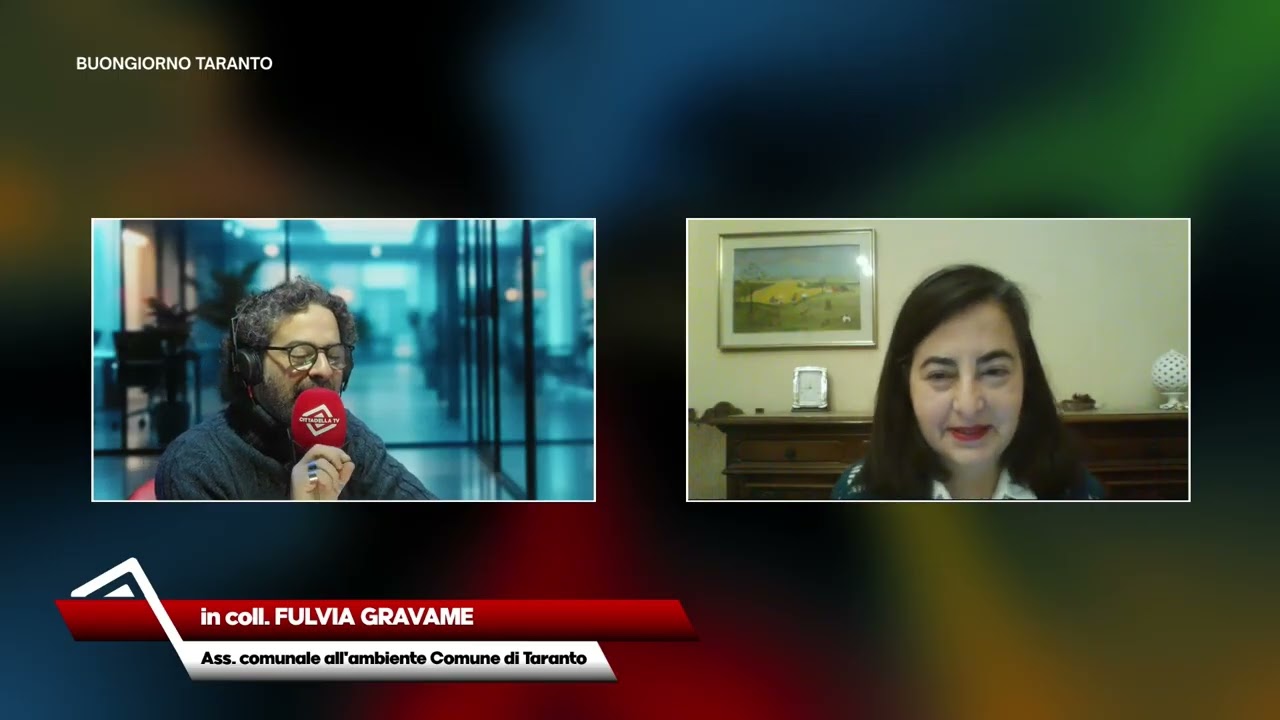 04/02/2026 - Buongiorno Taranto - Fulvia Gravame, Ass. Comunale all'ambiente Comune di Taranto