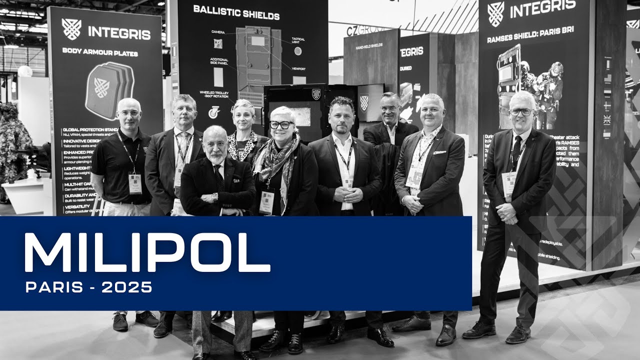 Integris at Milipol Paris 2025: NOX Ballistic Shield Demonstration and Event Highlights