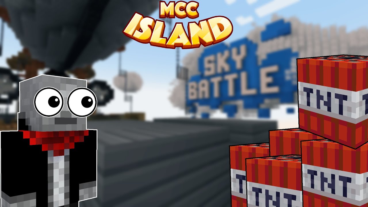Minecraft MCC Island Sky Battle | I'm Going To Be In Danger Soon