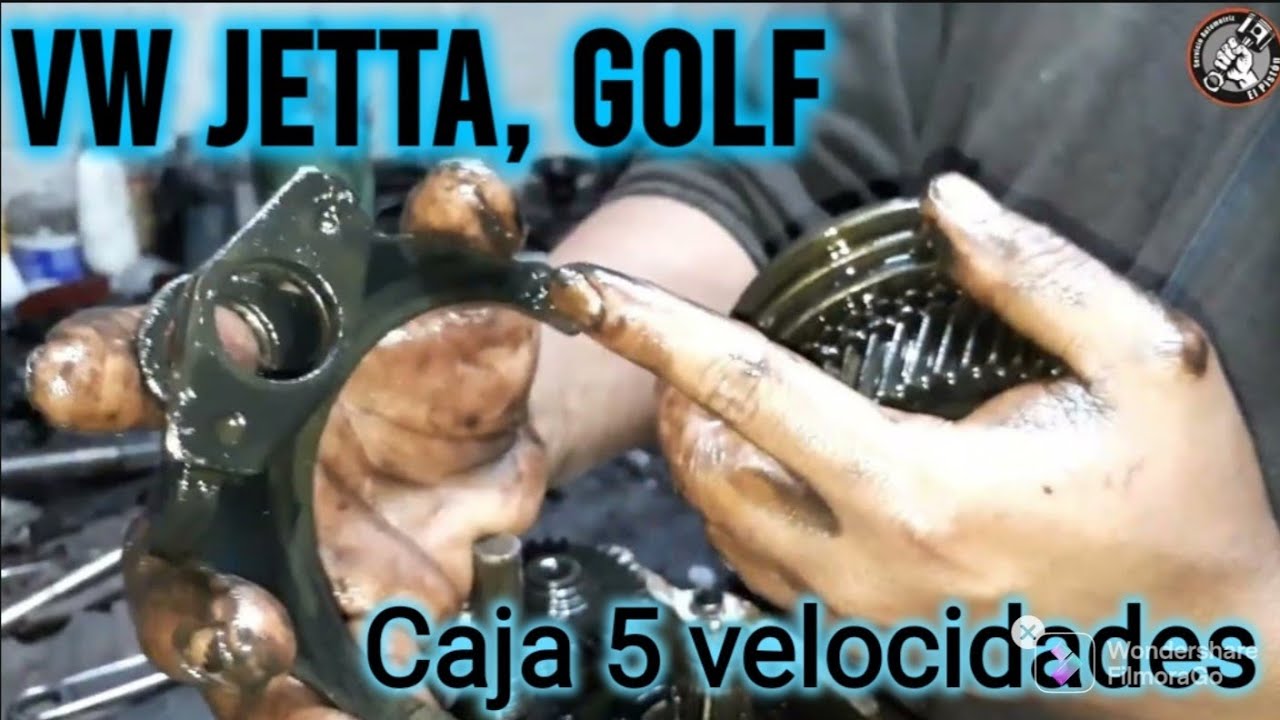 VW JETTA CAJA DE 5 VELOCIDADES Desarme e Inspecciones