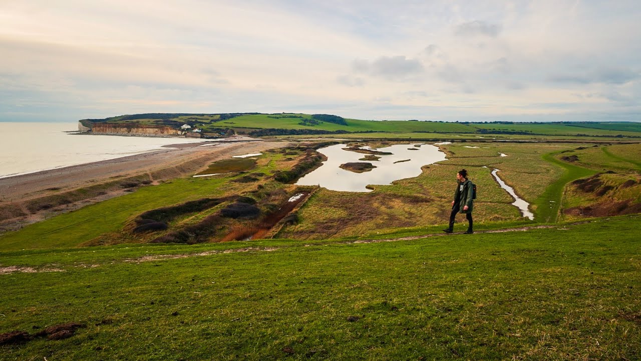 South Downs and Cuckmere Valley Hike 🌄 | Eastbourne, Seven Sisters and Beachy Head