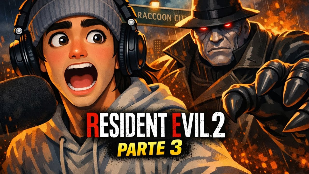 RESIDENT EVIL 2 REMAKE PARTE #3 | Mr.X ME ACOSA  | CALENTADO PARA REQUEIM