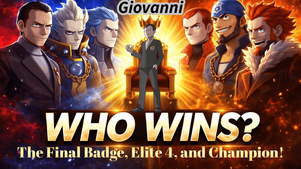 Can Giovanni Stay PERFECT?! Final Gym + Elite Four Showdown (LIVE)