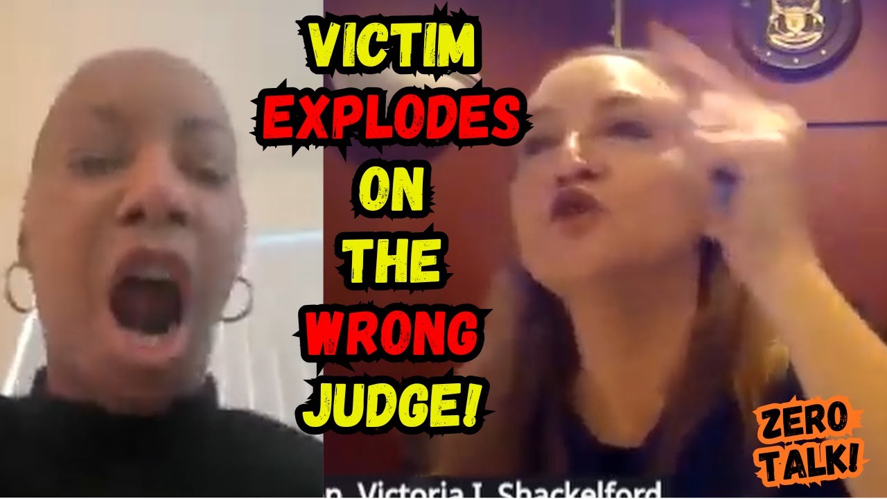 Woman Picks the Wrong Judge to Explode on!