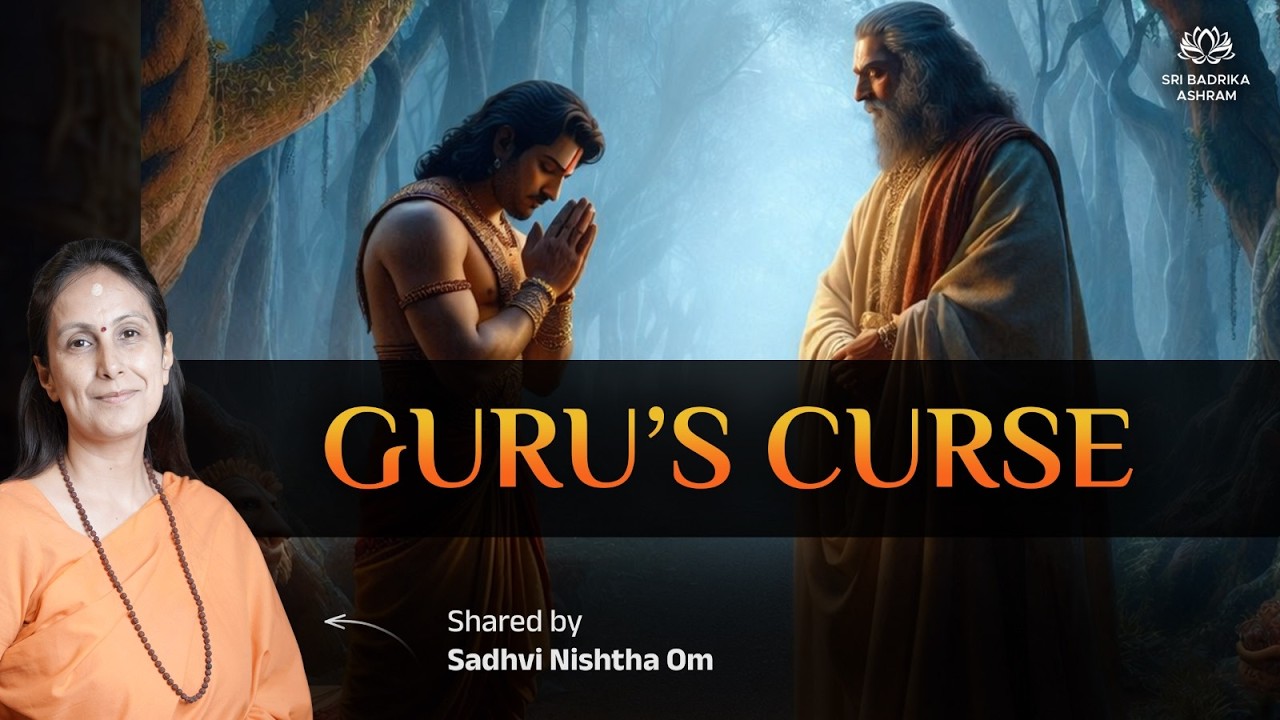 The Curse By Parshurama | Losing Brahma Vidya In War | Guru Disciple Bond | Sadhvi Nishtha Om