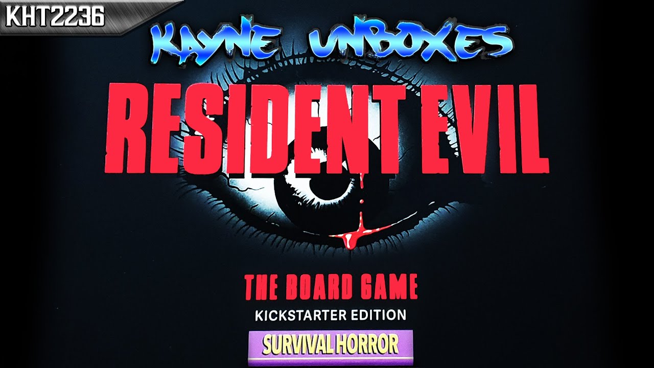 Kayne Unboxes: Resident Evil The Board Game