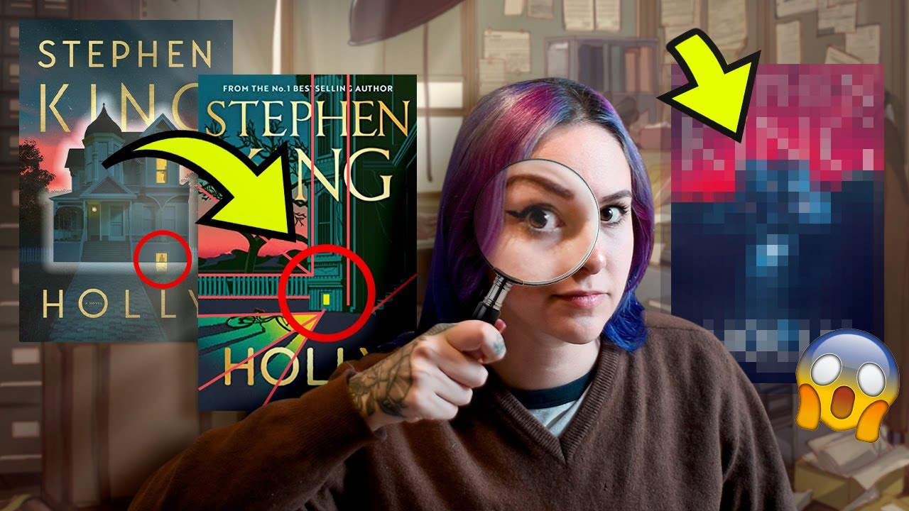 Diseñadora analiza las portadas de HOLLY, la nueva novela de Stephen King
