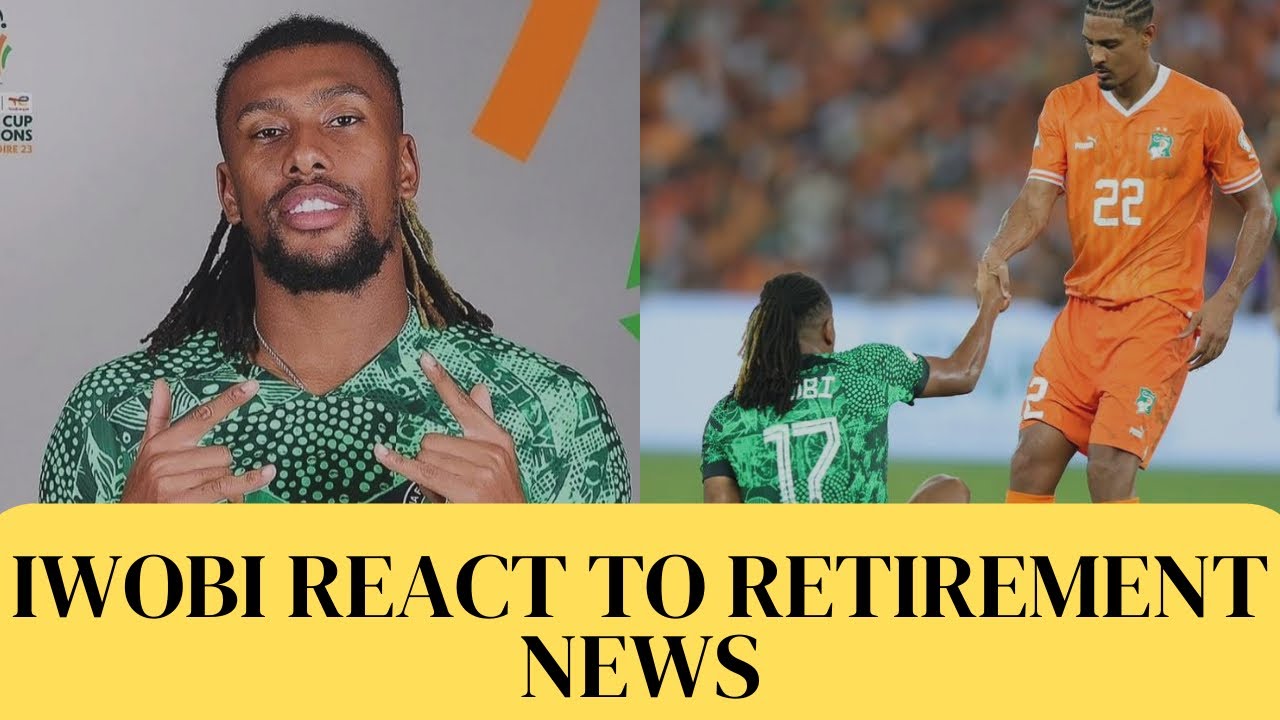 Iwobi respond to news about his retirement, Teammates shows support to the player