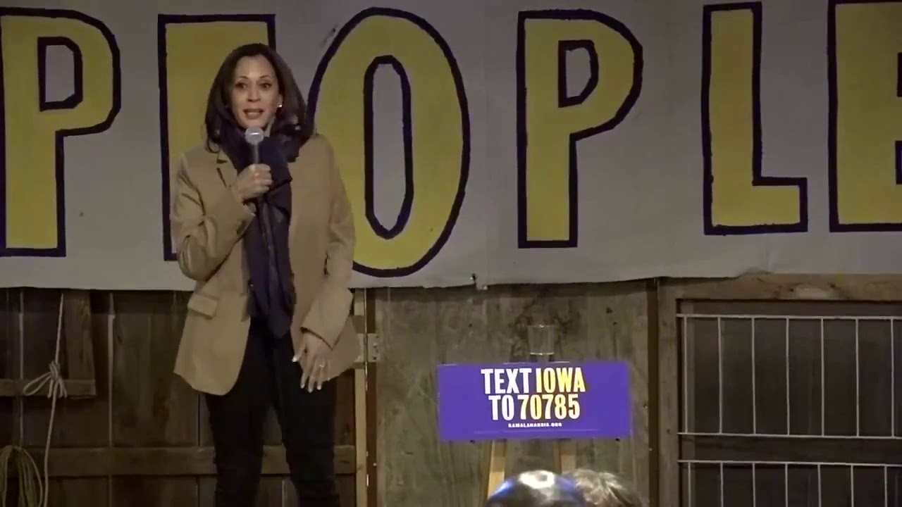 Kamala Harris - Town Hall - Winthrop, IA - Nov 2, 2019