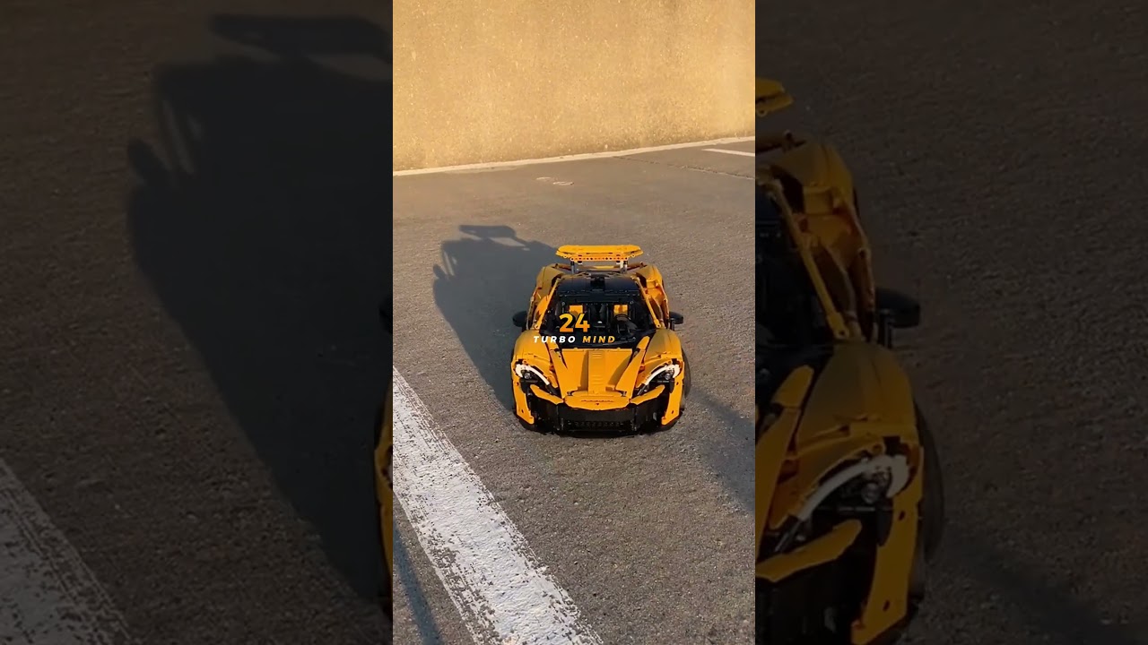 McLaren построил суперкар LEGO, который действительно ездит! 🔥