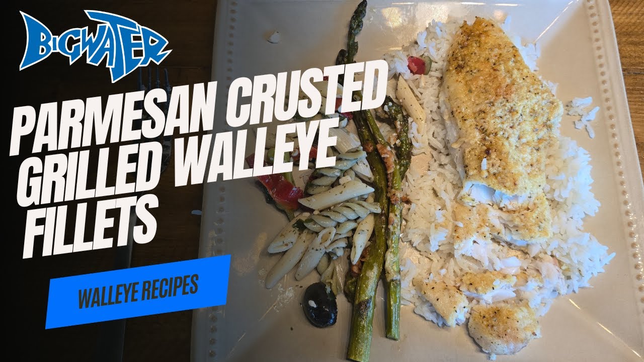 How to Cook Healthy Parmesan Crusted Walleye Fillets